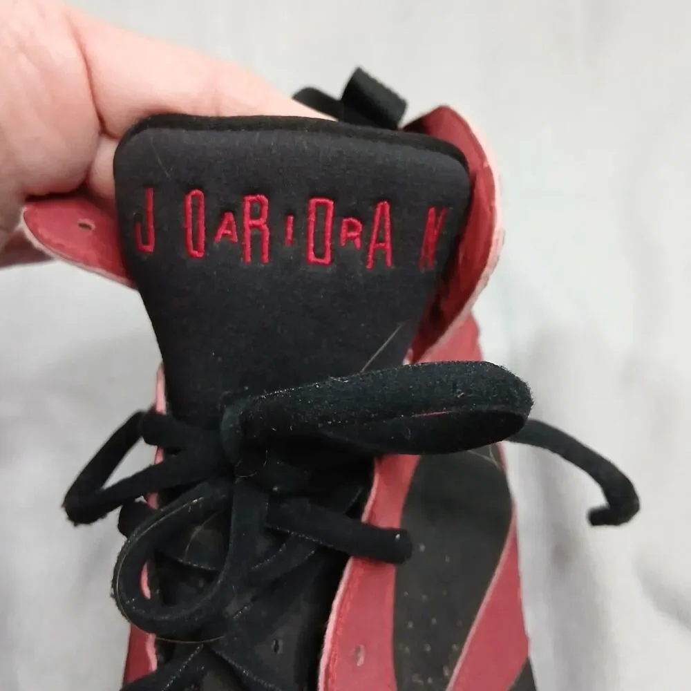 Nike Air Jordan True Flight Shoes High Top Sneakers Red Gym Basketball Mens 10